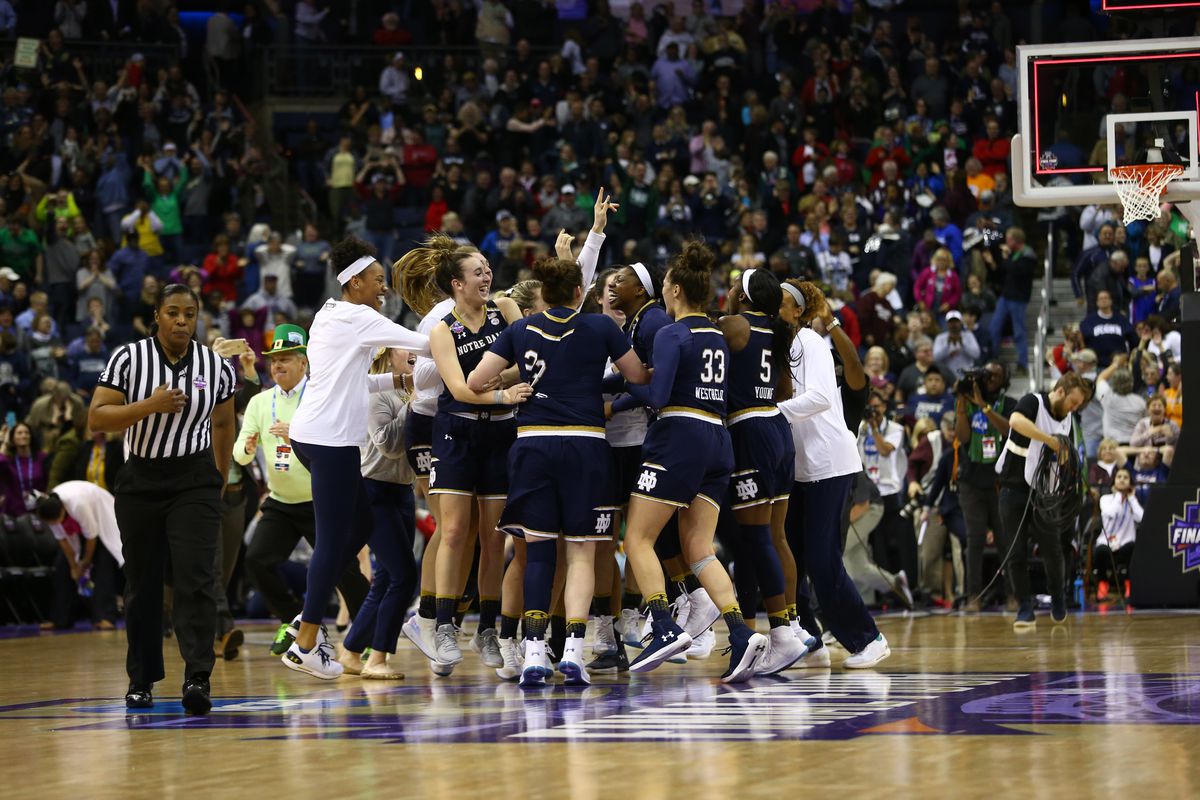 NCAA Womens Basketball: Final Four-Notre Dame vs Connecticut