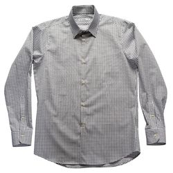 <b>Glass House Shirtmakers</b> Black Check Shirt originally $178, sale $95