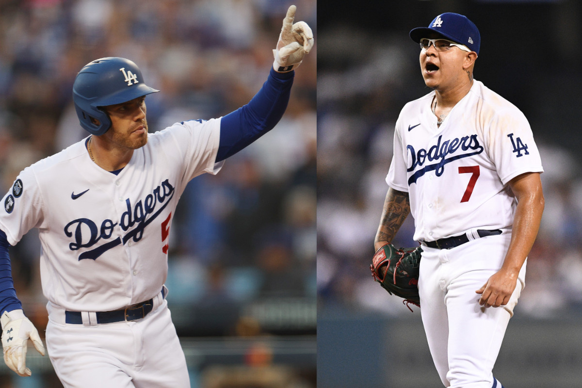 Dodgers Freddie Freeman and Julio Urías were among the top three finishers for National League Outstanding Player and Outstanding Pitcher, respectively, in the Players Choice Awards. Though neither won their respective awards.
