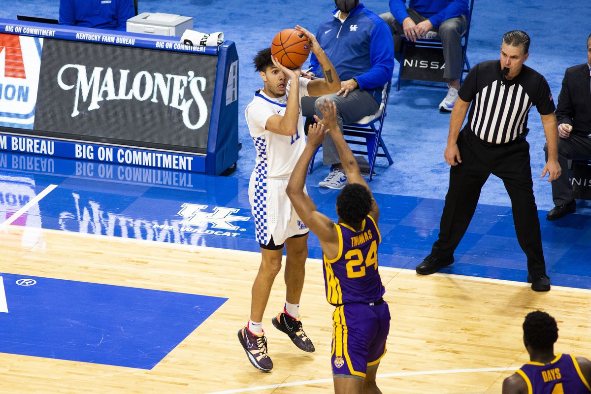NCAA Basketball: Louisiana State at Kentucky