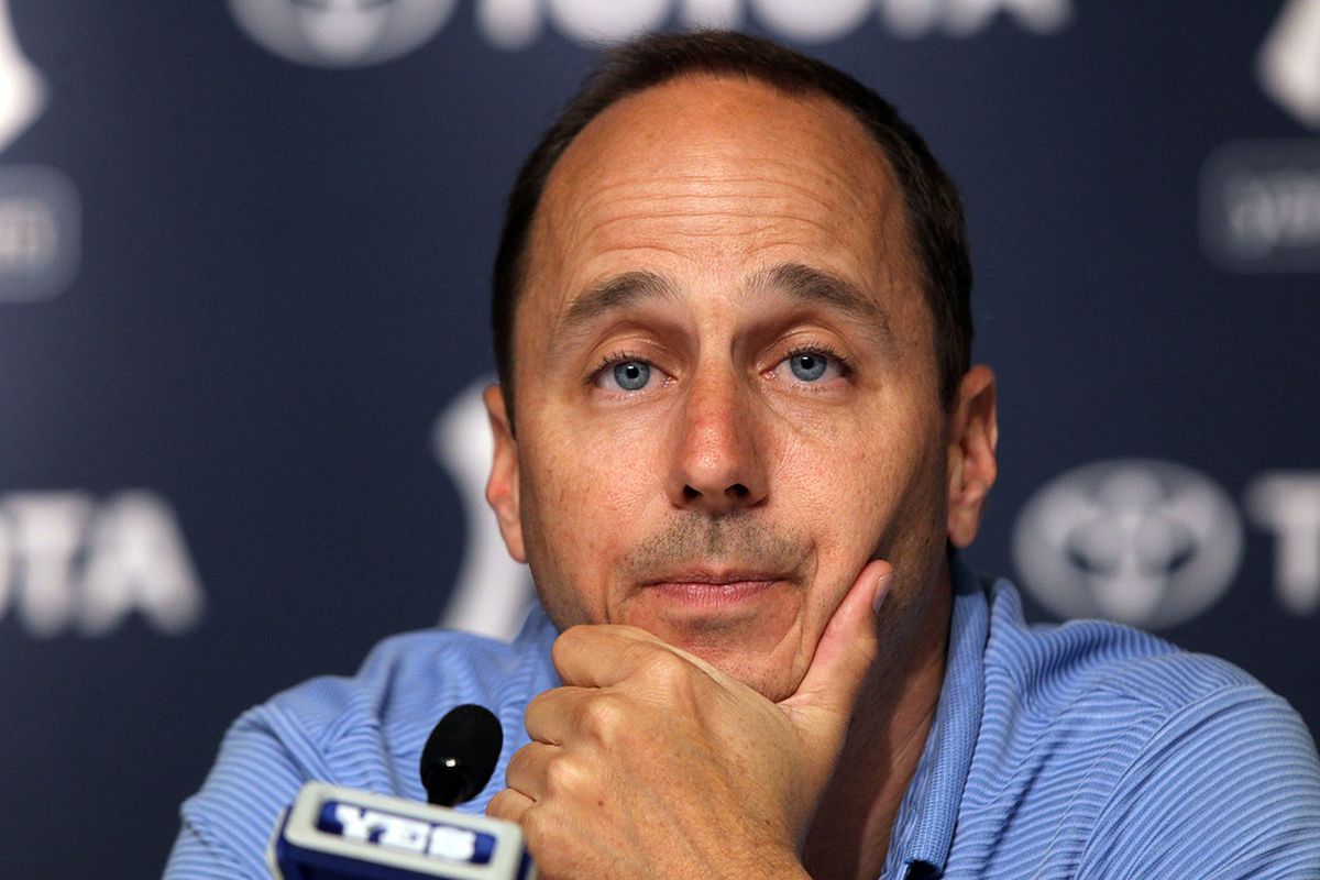 Cashman's reaction when asked if he would trade Jesus Montero for Wandy Rodriguez.
