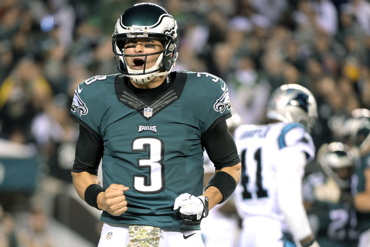 Mark Sanchez carried the Eagles' offense on Monday Night Football