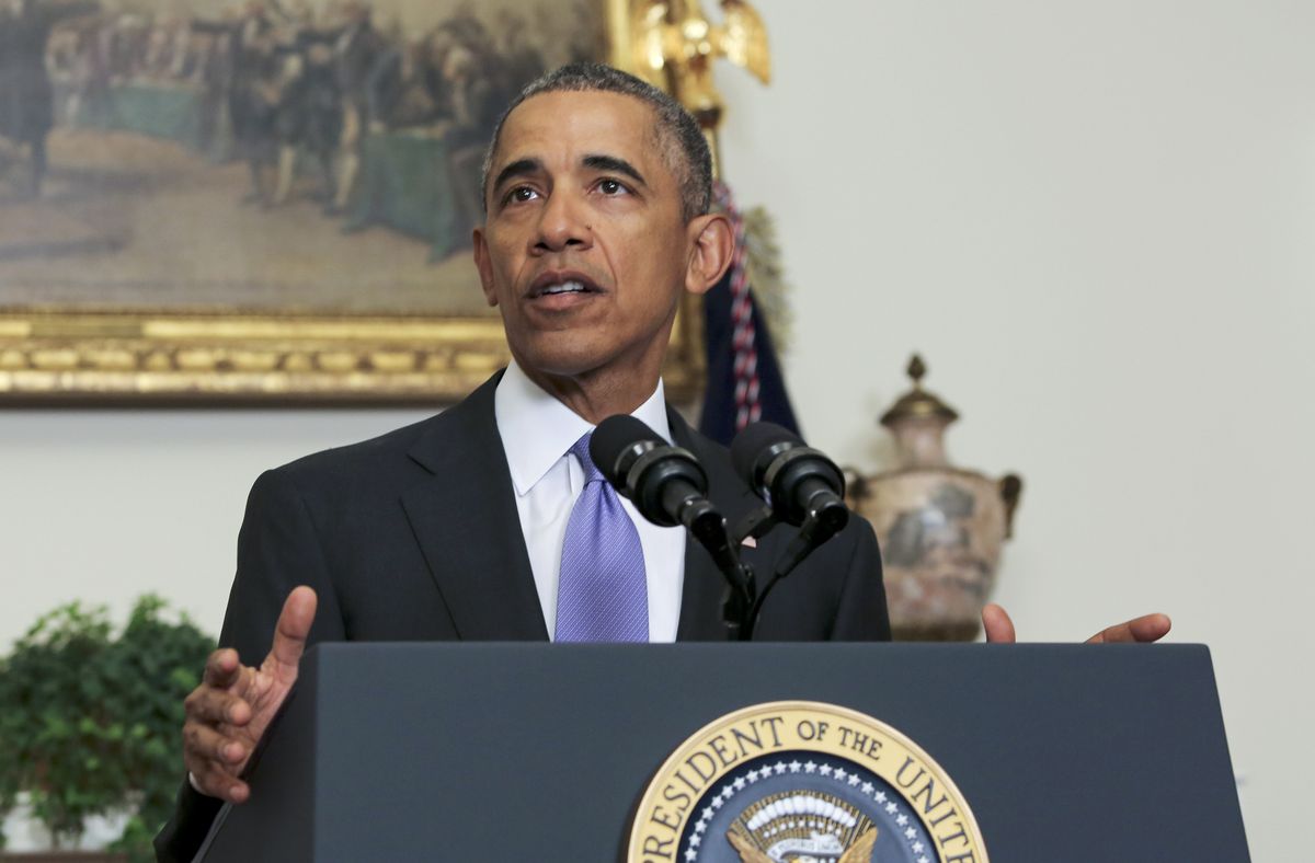 Obama Makes Statement On Iran