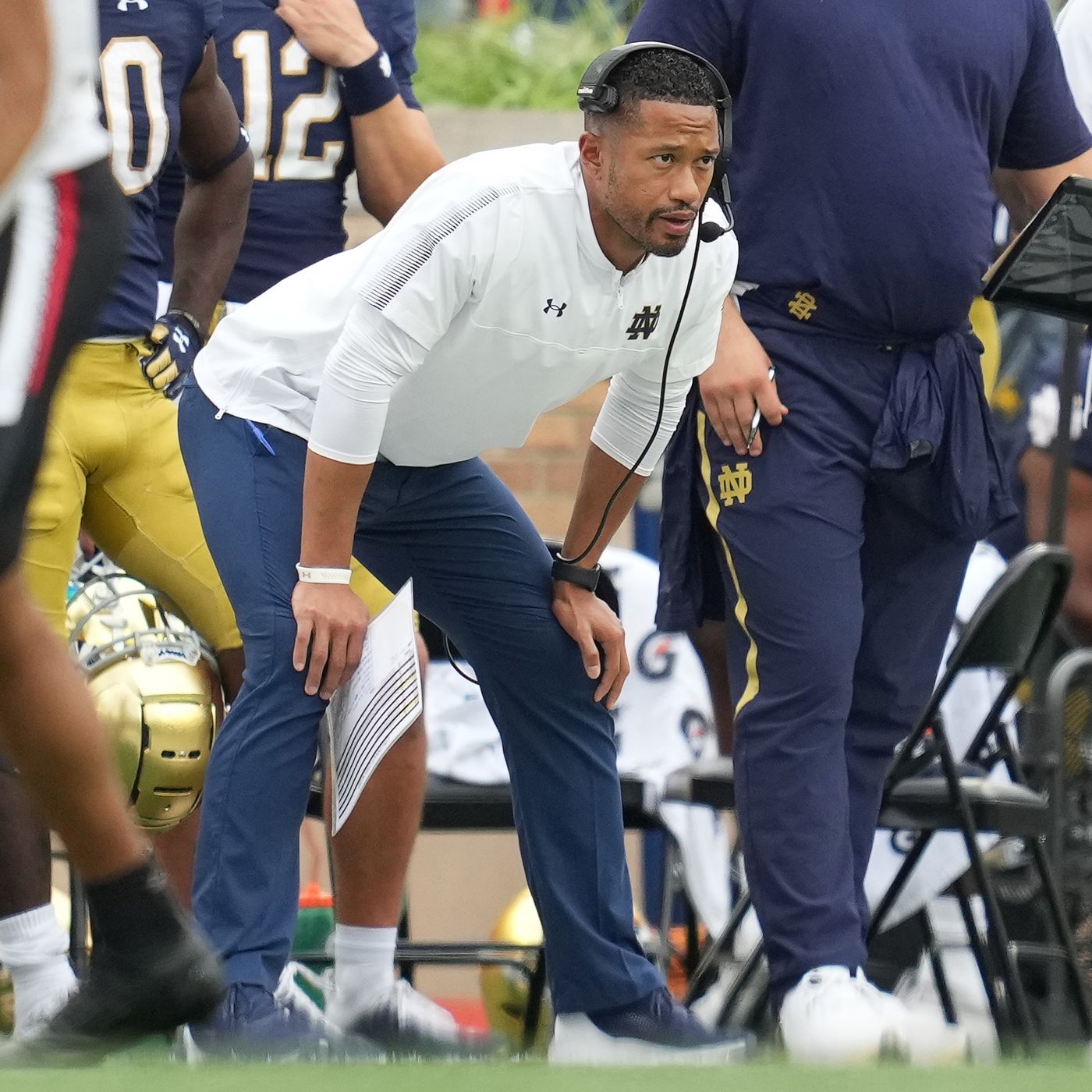 Should Marcus Freeman be the next head coach for Notre Dame Football? - One  Foot Down