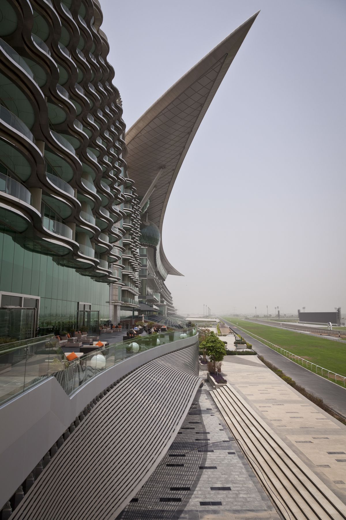 UAE - Dubai - The Meydan Hotel and Race track
