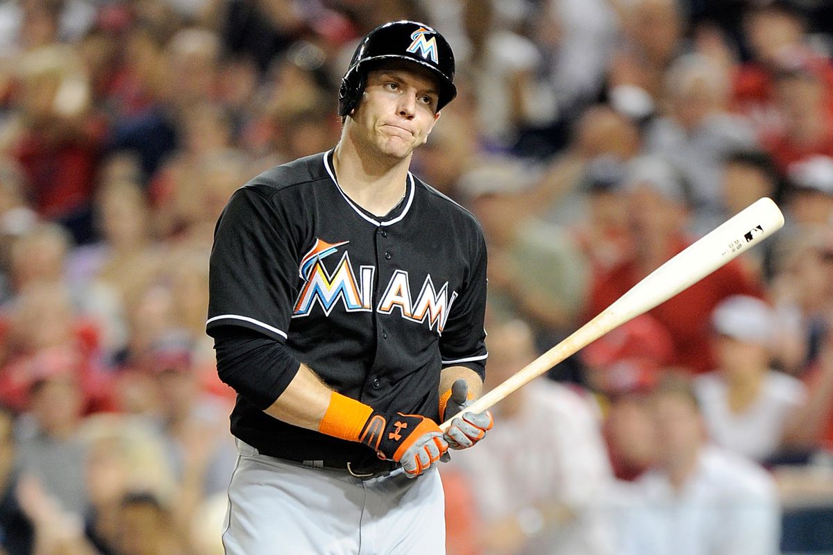 Logan Morrison's time as a Marlin appears finished.