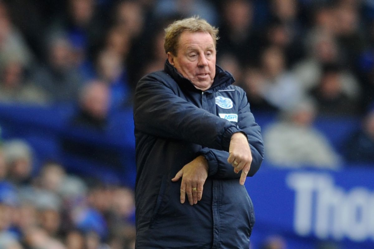 Harry Redknapp adopts a popular hip-hop gesture, making a mockery of claims his attitude is too old-fashioned.