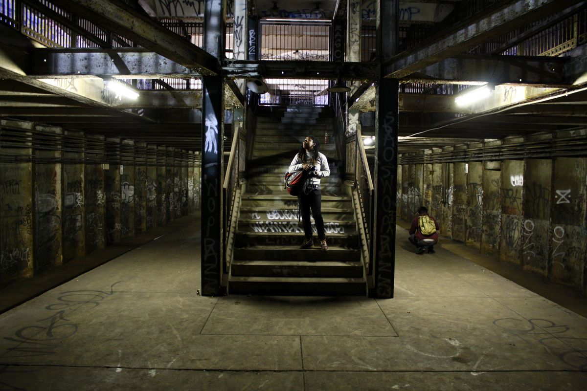 Abandoned subway station Philadelphia