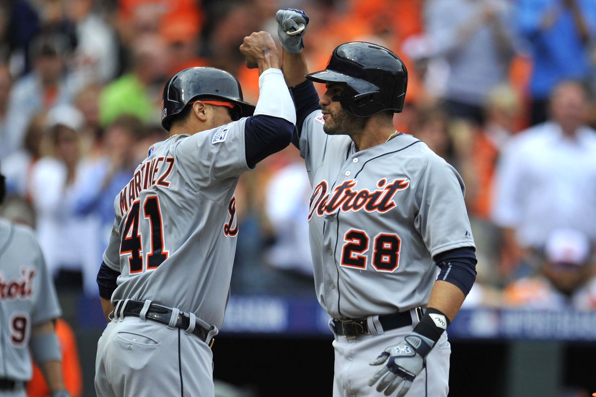 The duo of J.D. and Victor Martinez actually outperformed Miguel Cabrera last year 