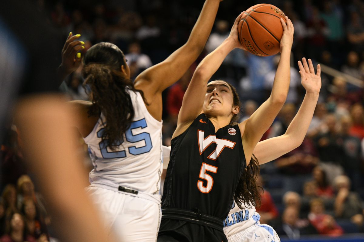 NCAA Womens Basketball: ACC Conference Tournament Quarterfinals - North Carolina v Virginia Tech