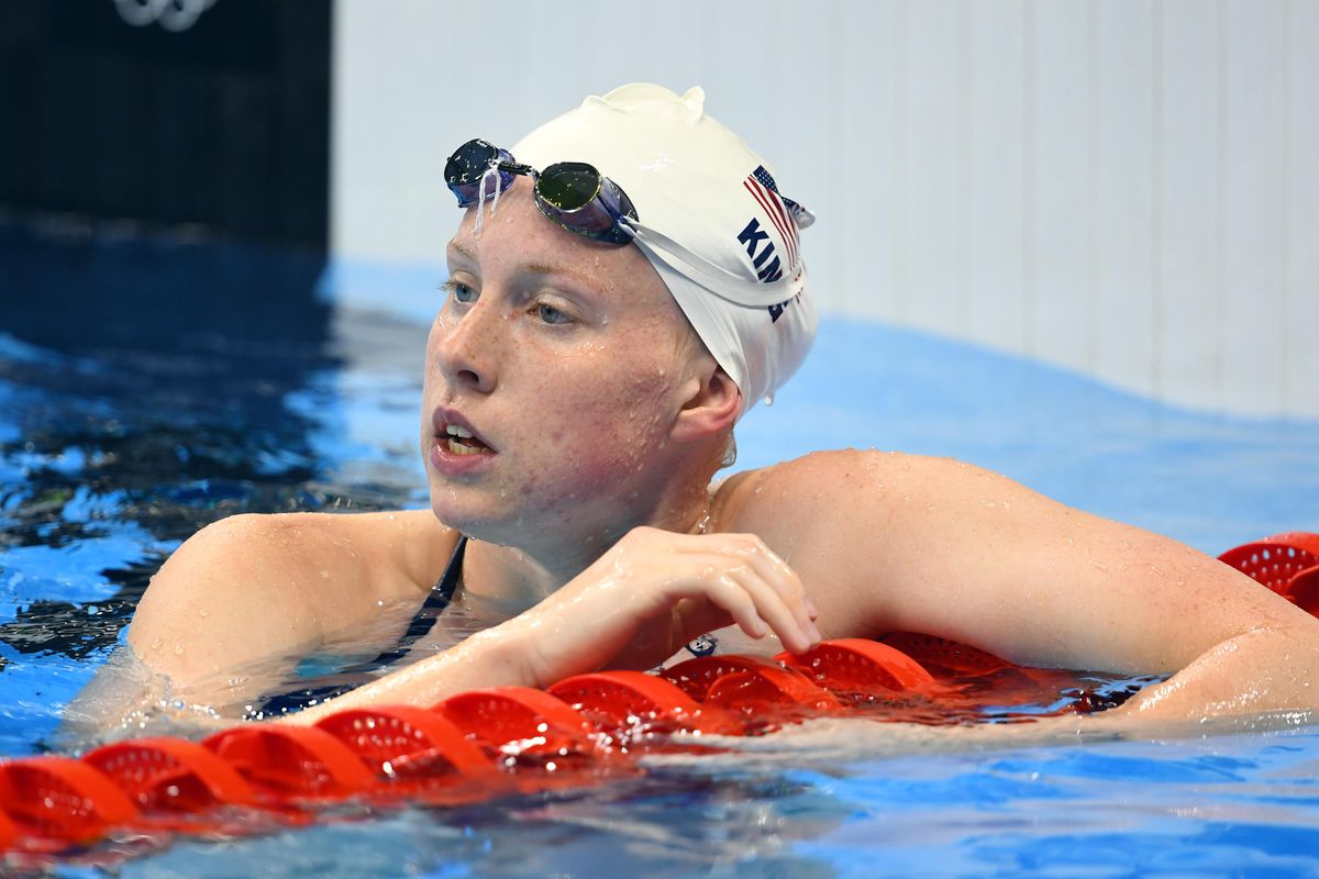 Olympics: Swimming-Evening Session