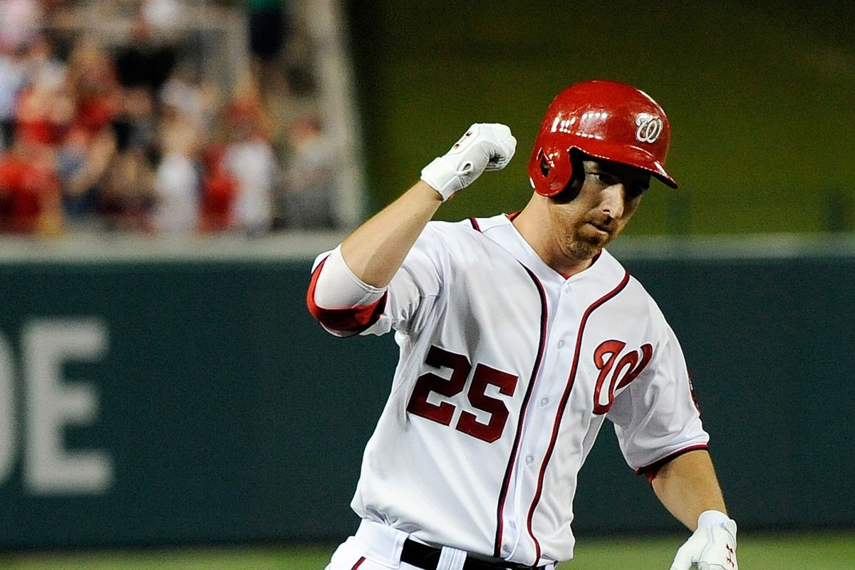 Adam LaRoche hit two homers to lead the Nationals over the White Sox. 