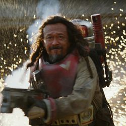 Jiang Wen plays Baze Malbus in "Rogue One: A Star Wars Story."