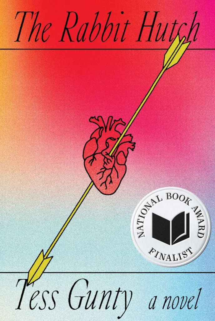 A book cover with an anatomically correct heart with an arrow through it.