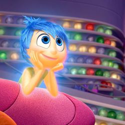 In this image released by Disney-Pixar, the character Joy, voiced by Amy Poehler, appears in a scene from "Inside Out," in theaters on June 19. 