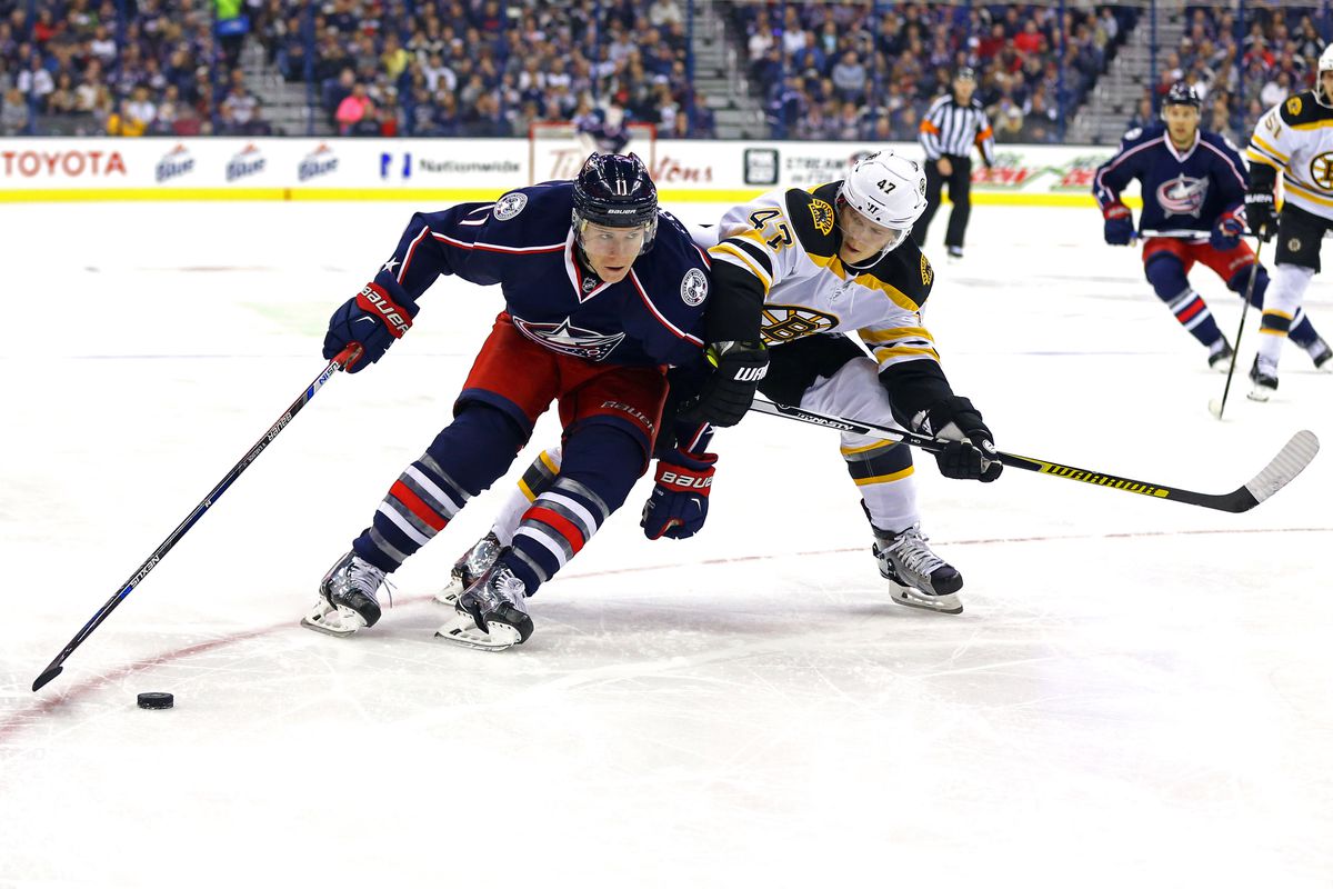 NHL: Boston Bruins at Columbus Blue Jackets