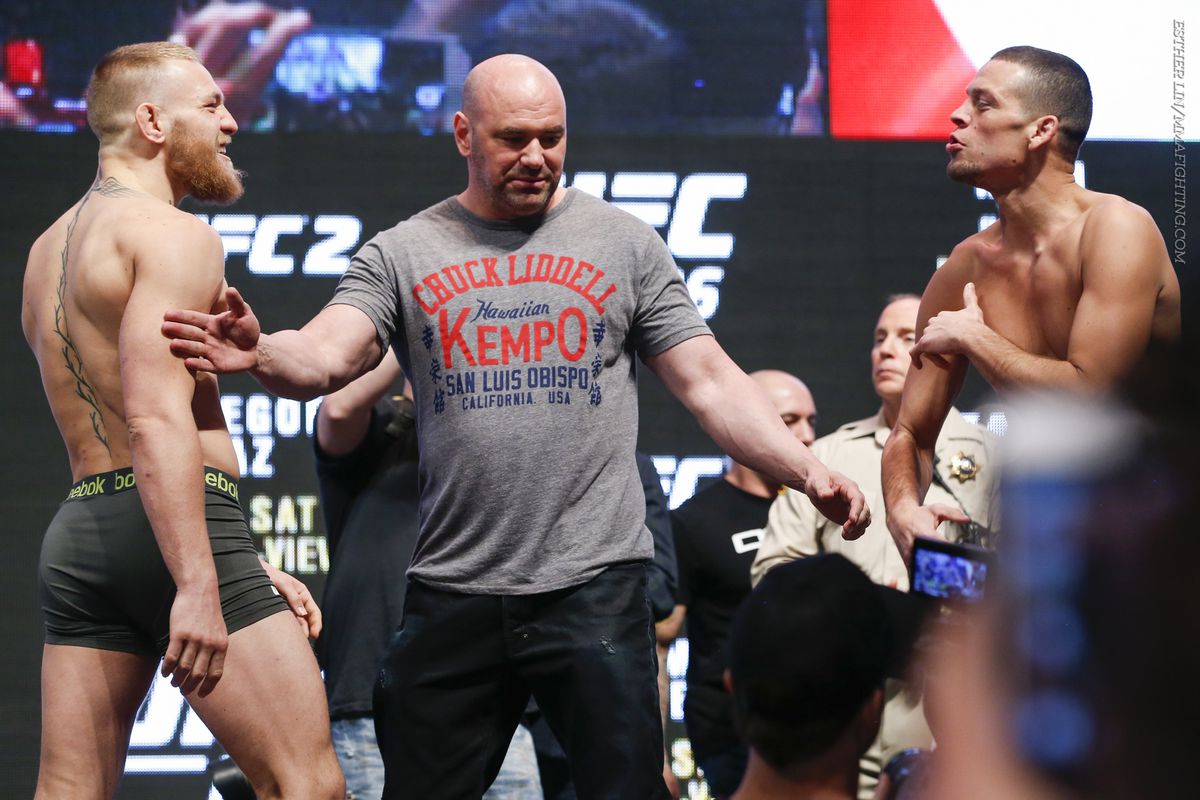 Conor McGregor and Nate Diaz will collide in the UFC 196 main event Saturday night in Las Vegas.