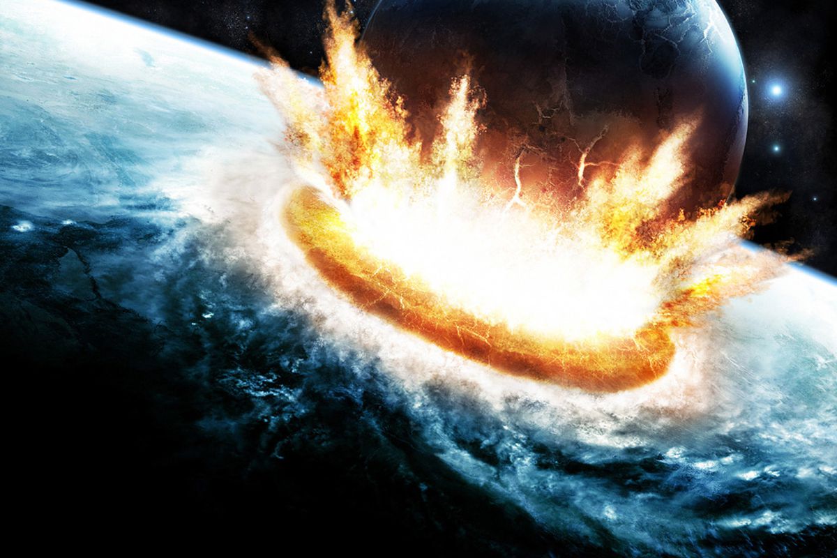 Visual representation of Redskins' fans reactions today on radio and twitter = armageddon. Let's relax and watch our youth step in.