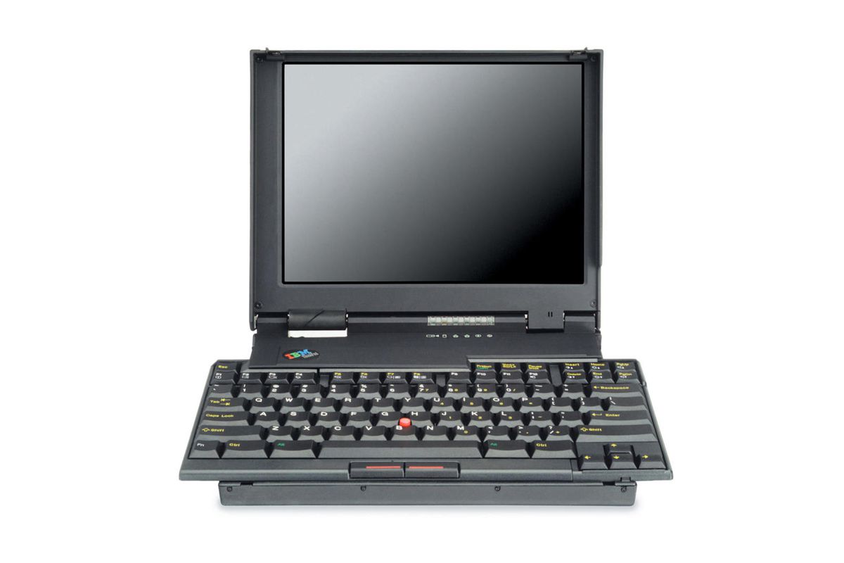 Richard Sapper's IBM Thinkpad, introduced in 1992. 