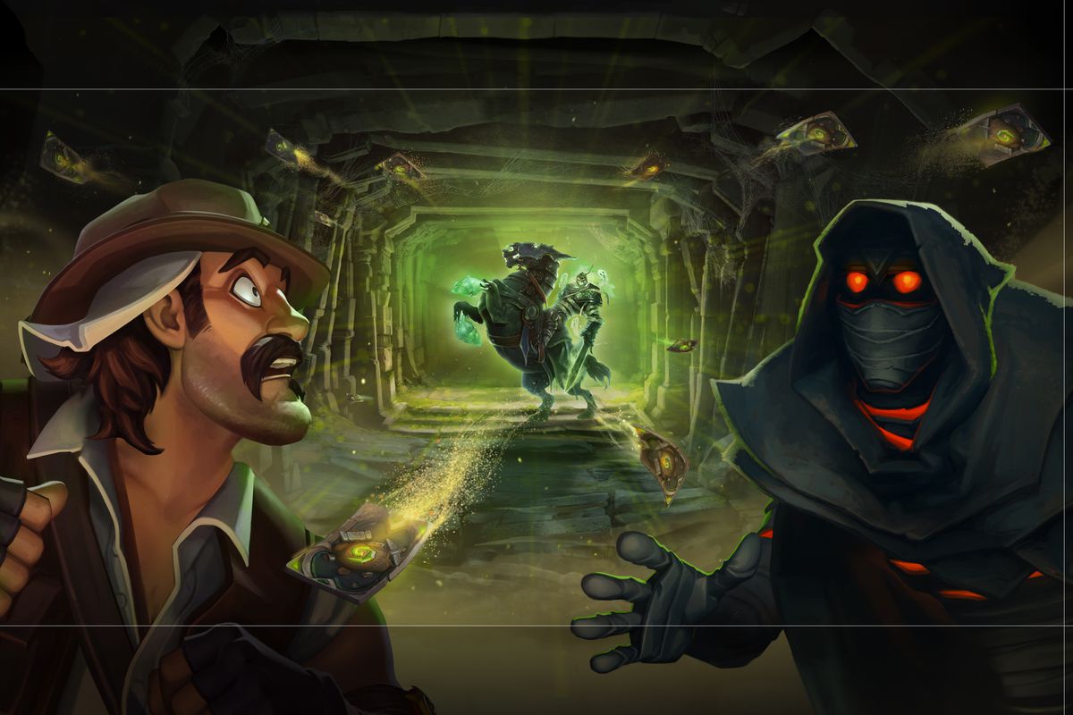 Key art from Hearthstone’s Doom in the Tomb event