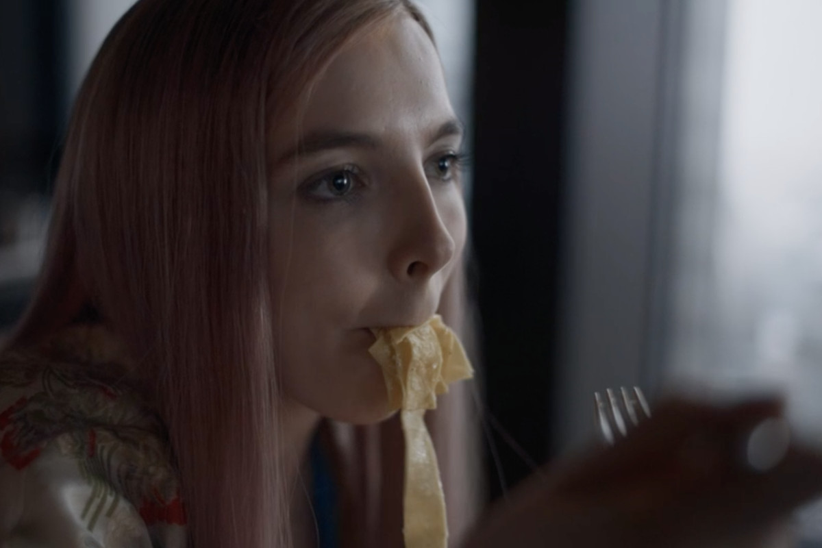 Killing Eve’s Villannelle, played by Jodie Comer, has a pasta scene in season two in a Michelin-starred London restaurant