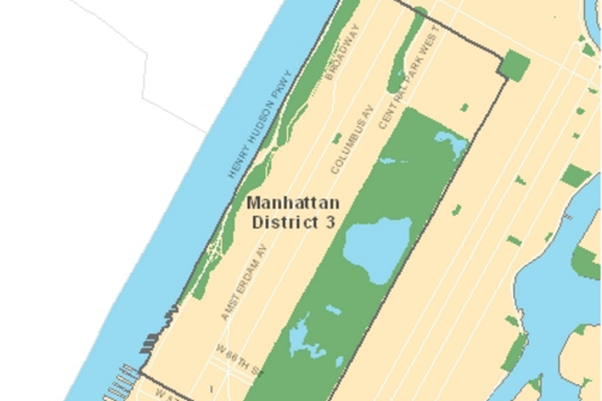 District 3 includes the Upper West Side and parts of Harlem.