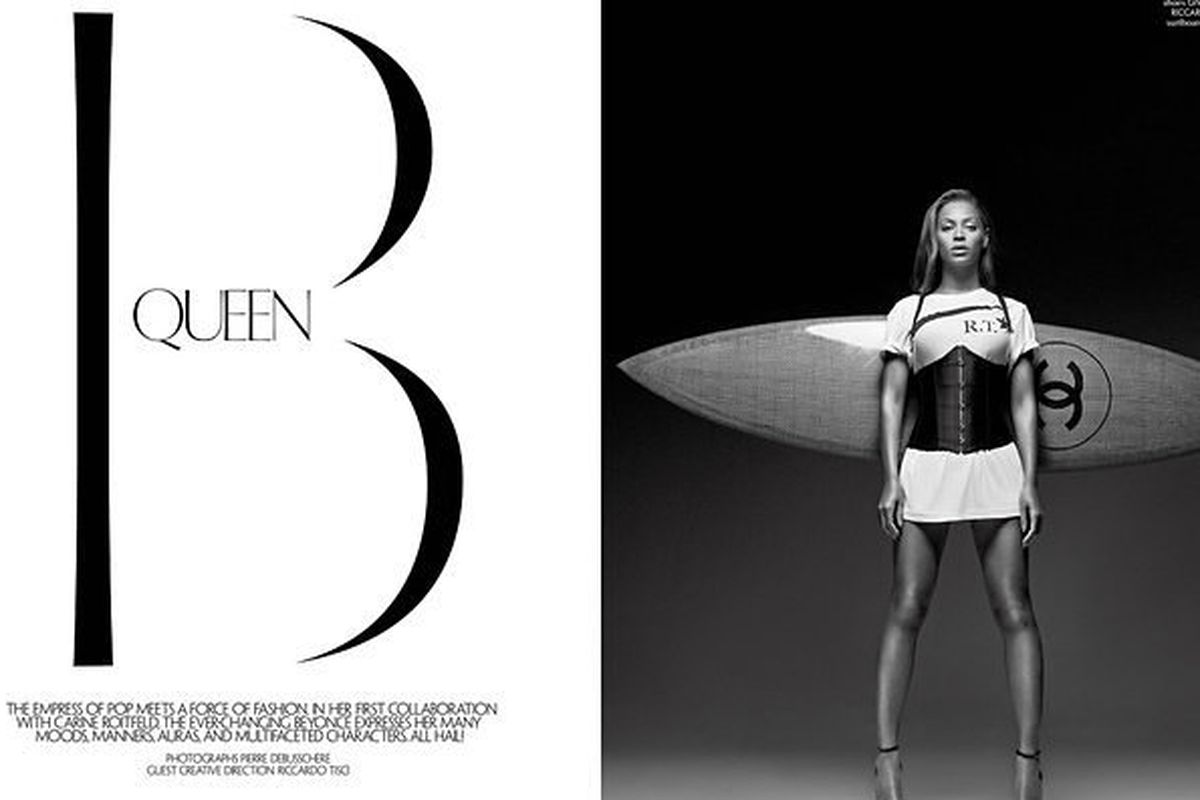 All photos by Pierre Debusschere via <a href="http://crfashionbook.com/post/96002118026/issue5-beyonce">CR Fashion Book</a>
