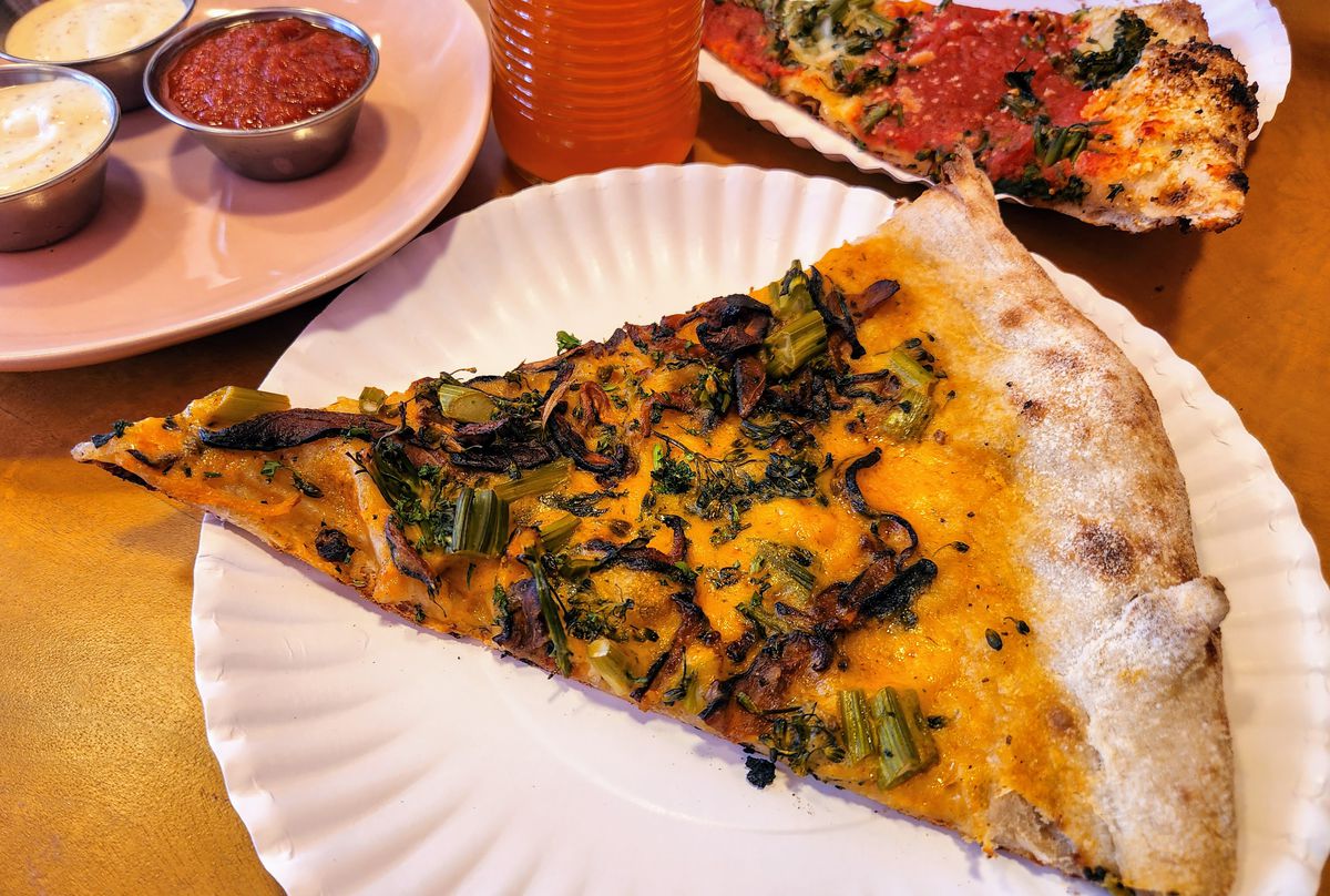 Pizza from Hot Tongue in Silver Lake, California