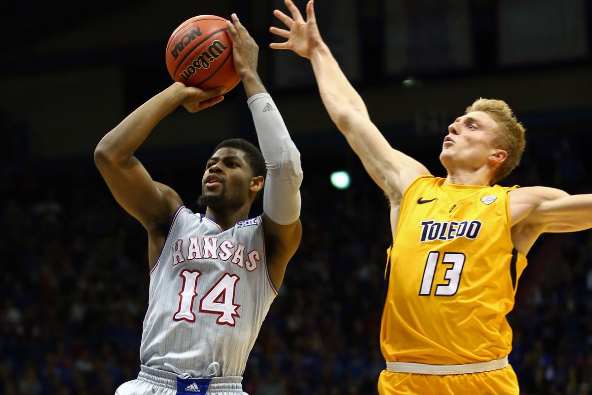 NCAA Basketball: Toledo at Kansas