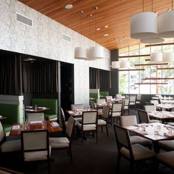 The airy Olivia on South First is another Michael Hsu gig, featuring a Douglas Fir ceiling, open kitchen and modern-inspired corner window.