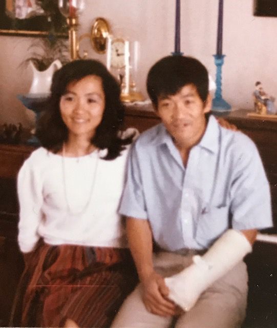 Kyong Hi Chong and Dae Mun Yi, parents of Ji Suk Yi.