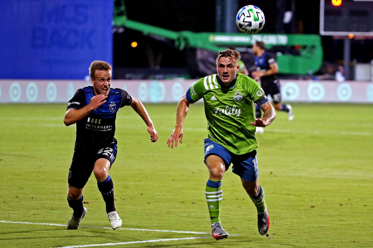 MLS: San Jose Earthquakes at Seattle Sounders FC