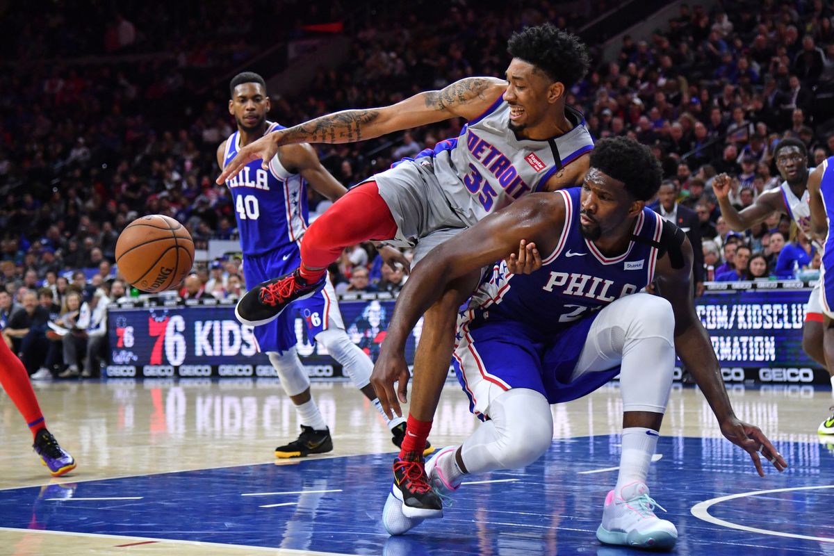 NBA: Detroit Pistons at Philadelphia 76ers