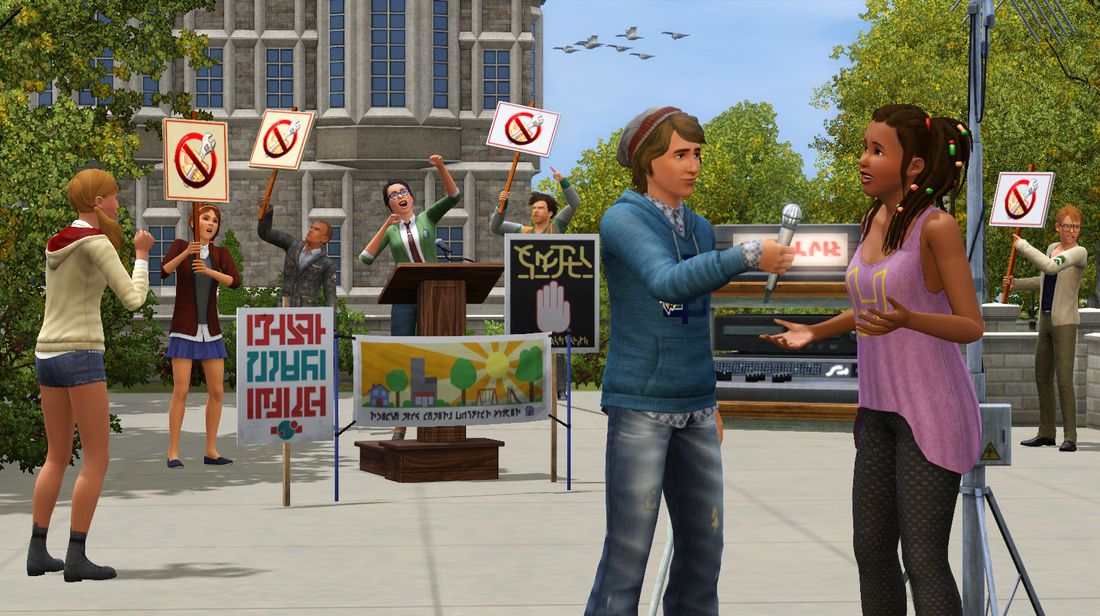 Sims 3 University Life 