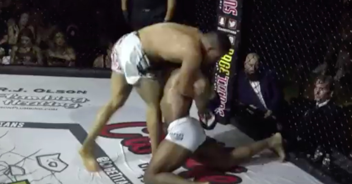 Graphic: Fighter snaps opponent’s arm with keylock at Cage Titans 55 thumbnail