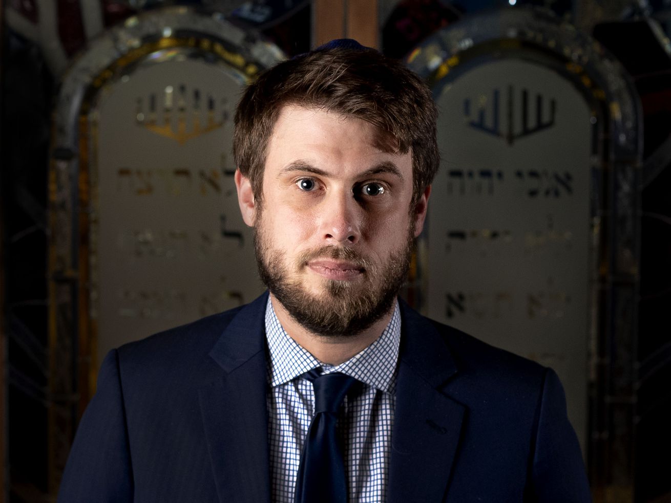 Rabbi Sam Spector of Salt Lake City’s Congregation Kol Ami synagogue.