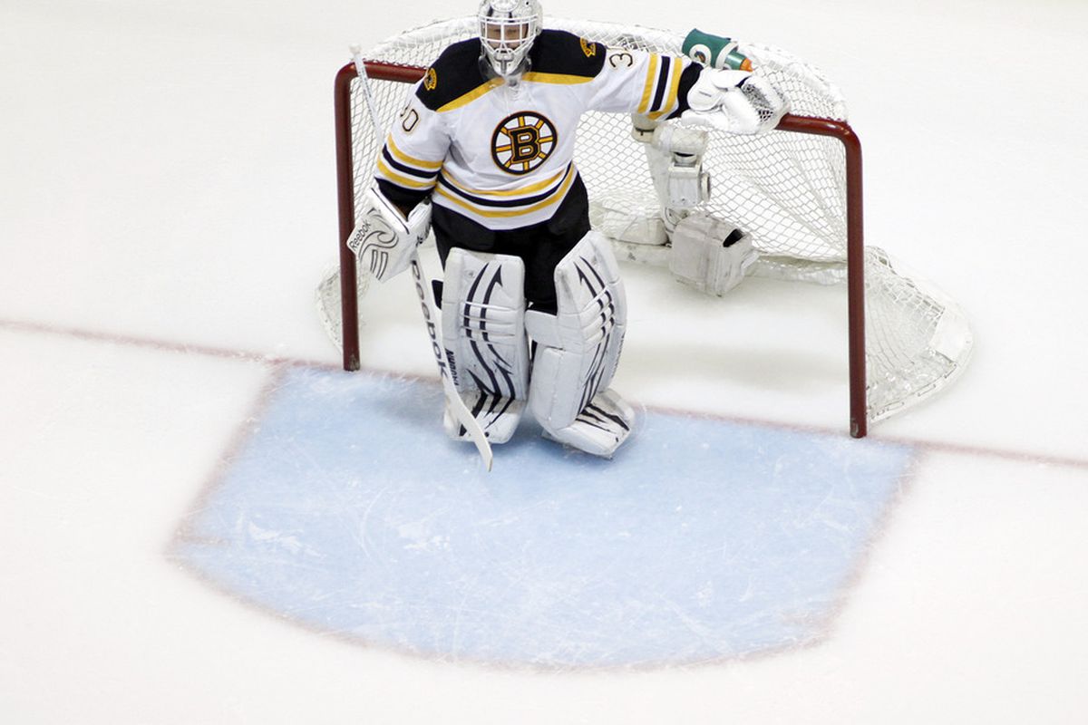 Tim Thomas will face his 11th straight day of game action