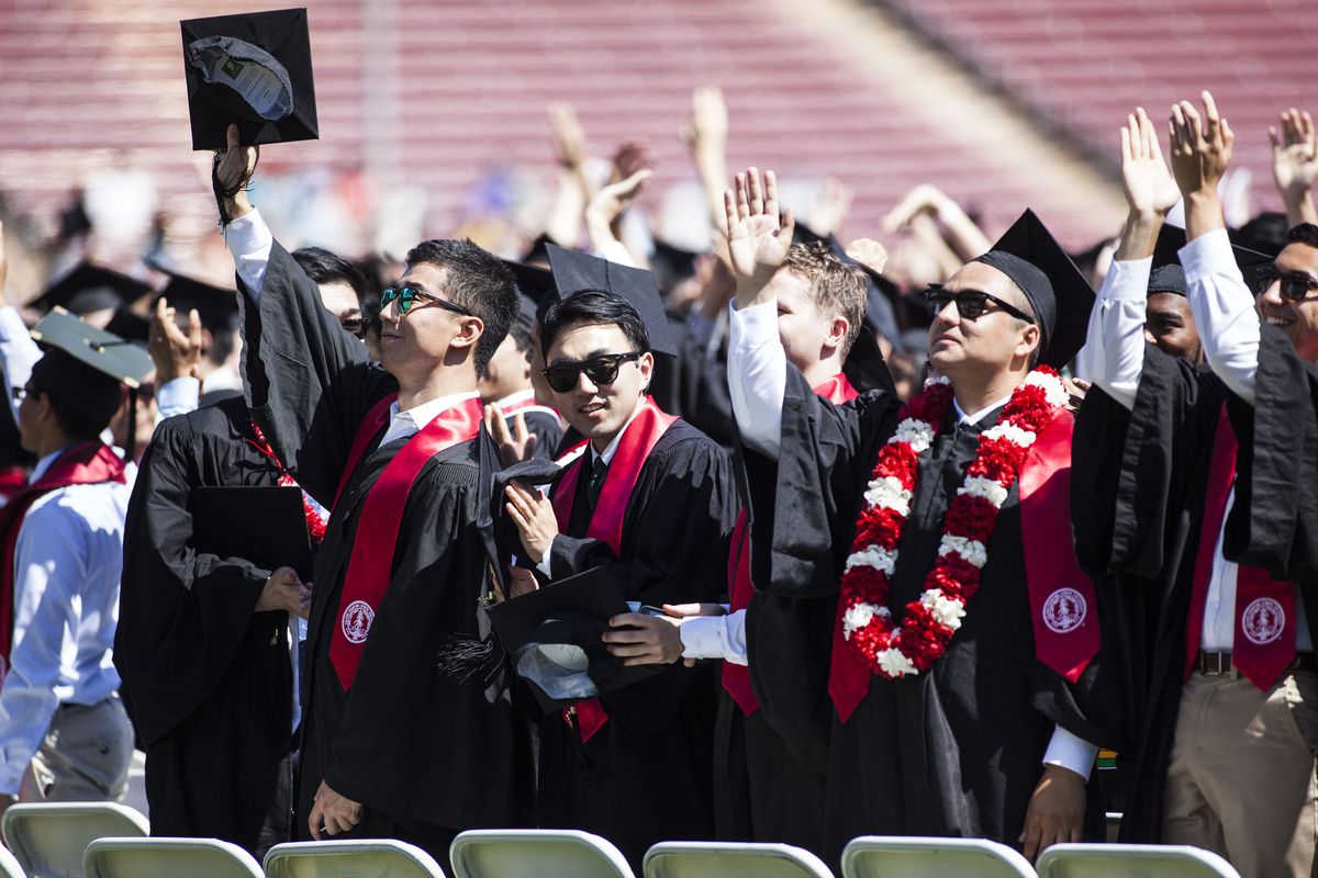 Stanford University Holds Commencement Ceremonies