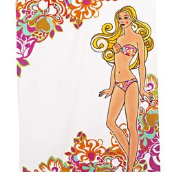 Malibu Barbie by Trina Turk Beach Towel, $30.