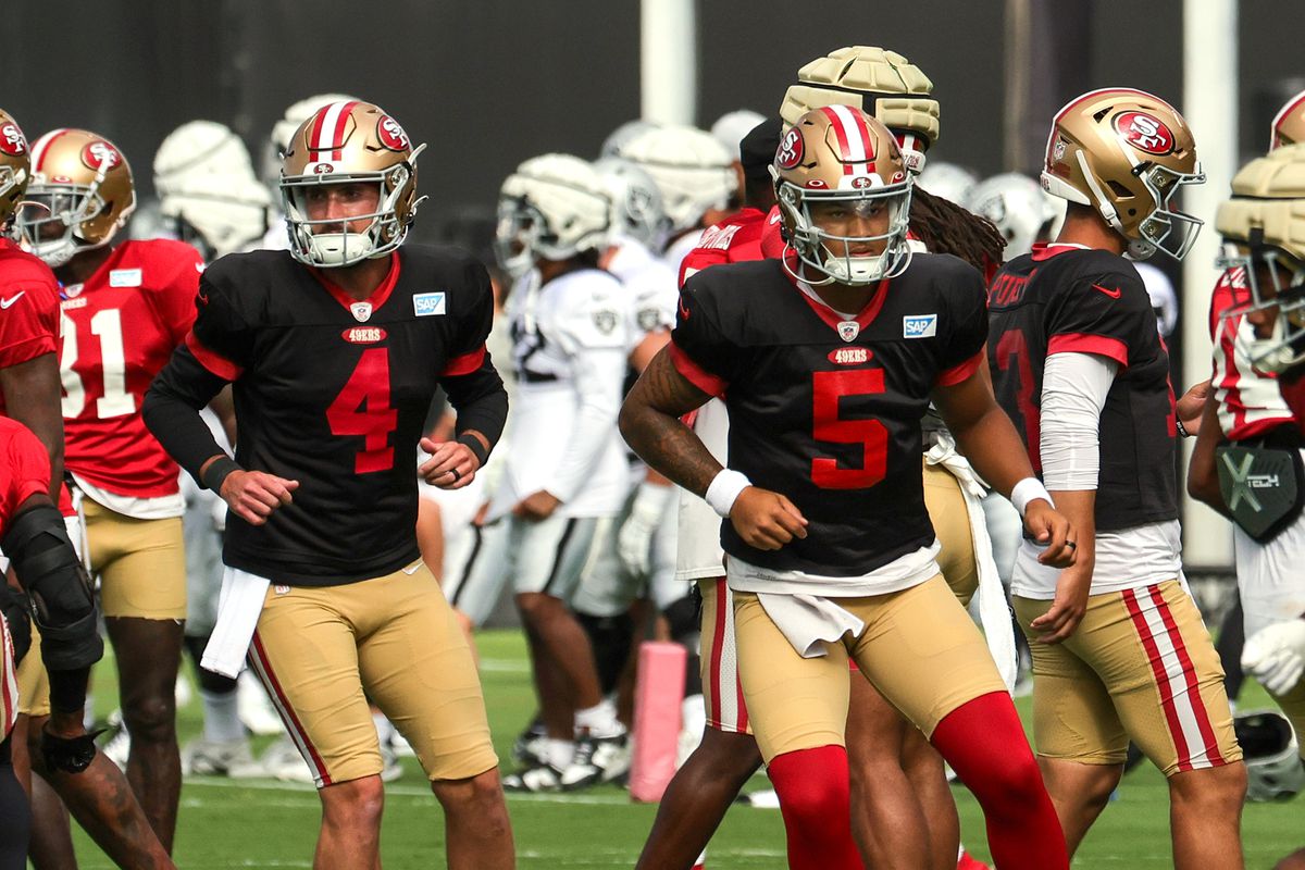 49ers vs. Raiders preview: Trey Lance has the most to gain for the Niners -  Niners Nation
