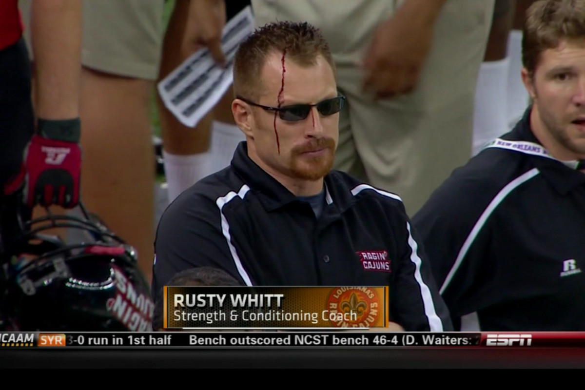 This is a strength coach, a different one than Combs fought, but representative of his kind.