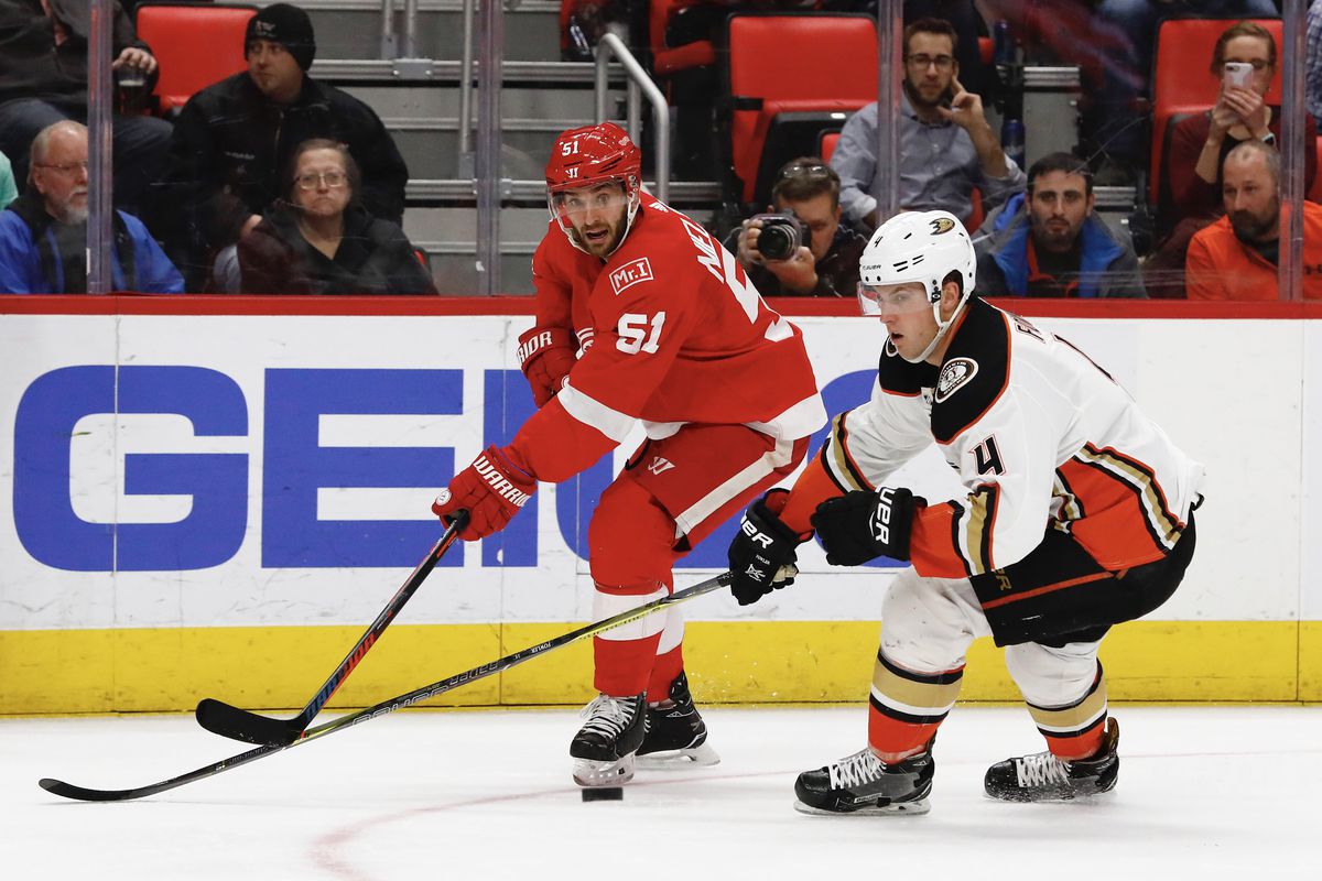 NHL: Anaheim Ducks at Detroit Red Wings