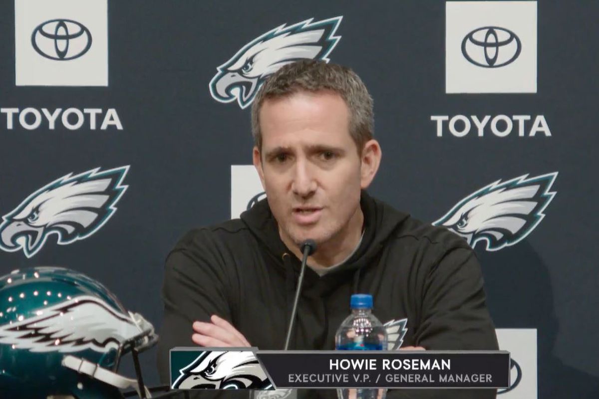 Howie Roseman explains Eagles-Saints trade, talks NFL Draft prep - Bleeding  Green Nation