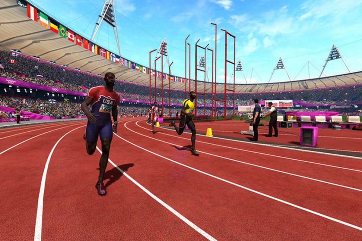 SEGA Olympic game screenshot