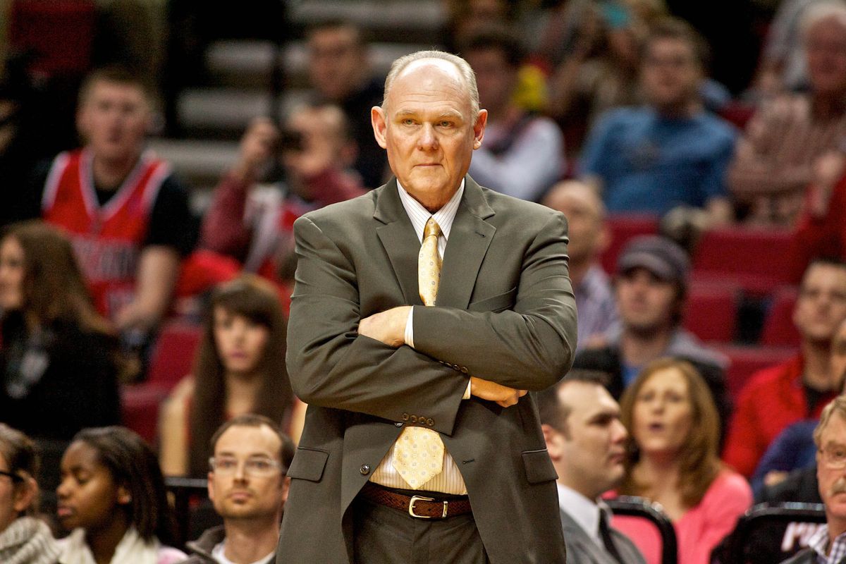 Maybe George Karl should have played tonight and taken a three?