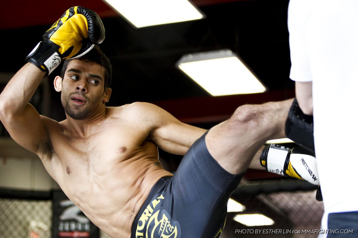 Photo of UFC 149's Renan Barao by Esther Lin via MMAfighting.com