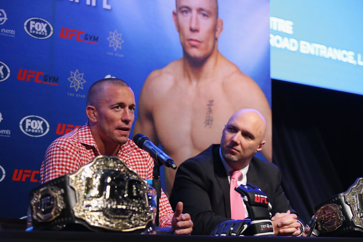 Georges St-Pierre Press Conference
