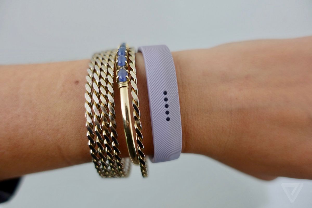 Details about   LIBBY Silver Bracelet Securely Hides Fitbit Flex/Flex 2 Fitness Activity Tracker 