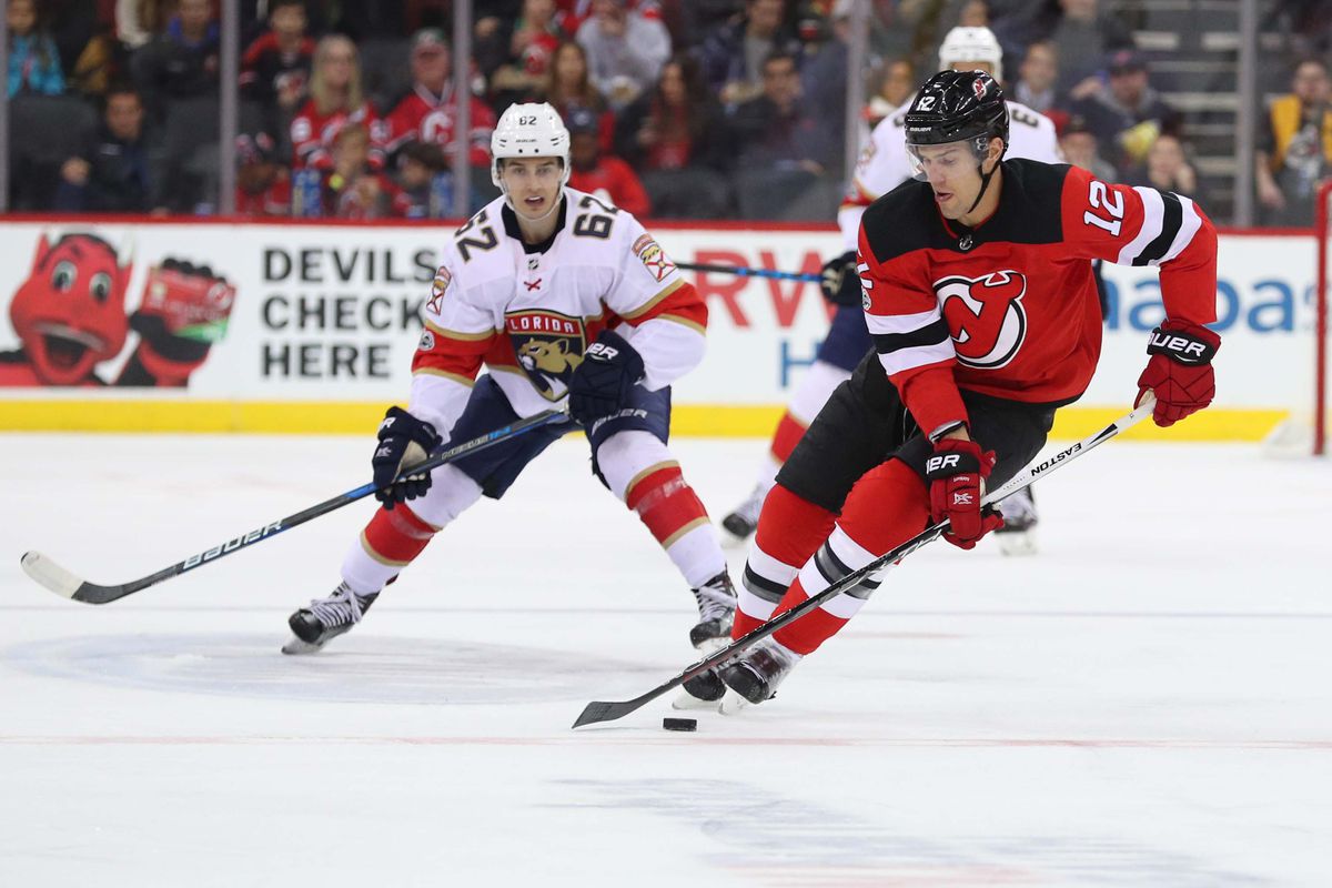 NHL: Florida Panthers at New Jersey Devils