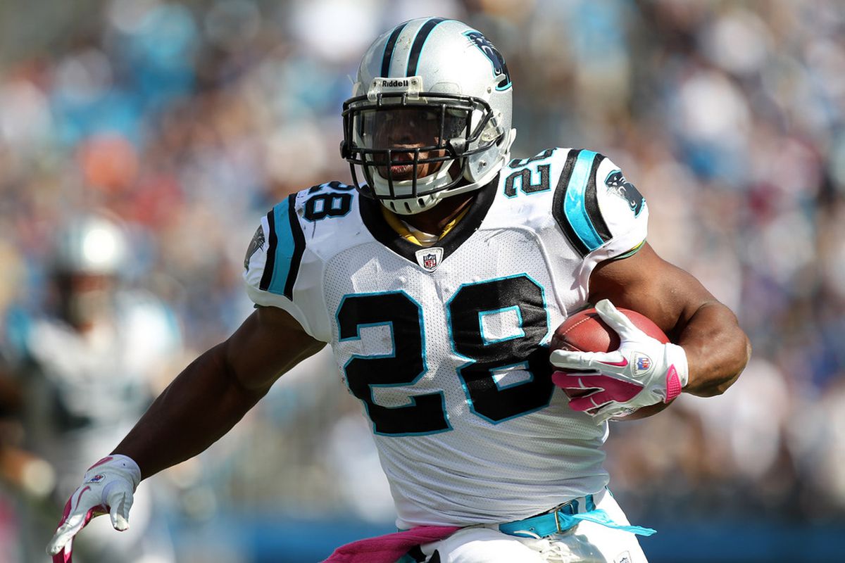Before joining the Carolina Panthers, Jonathan Stewart ran up one of the biggest stat lines ever against USF In one of their ill-fated trips out West for a football game.